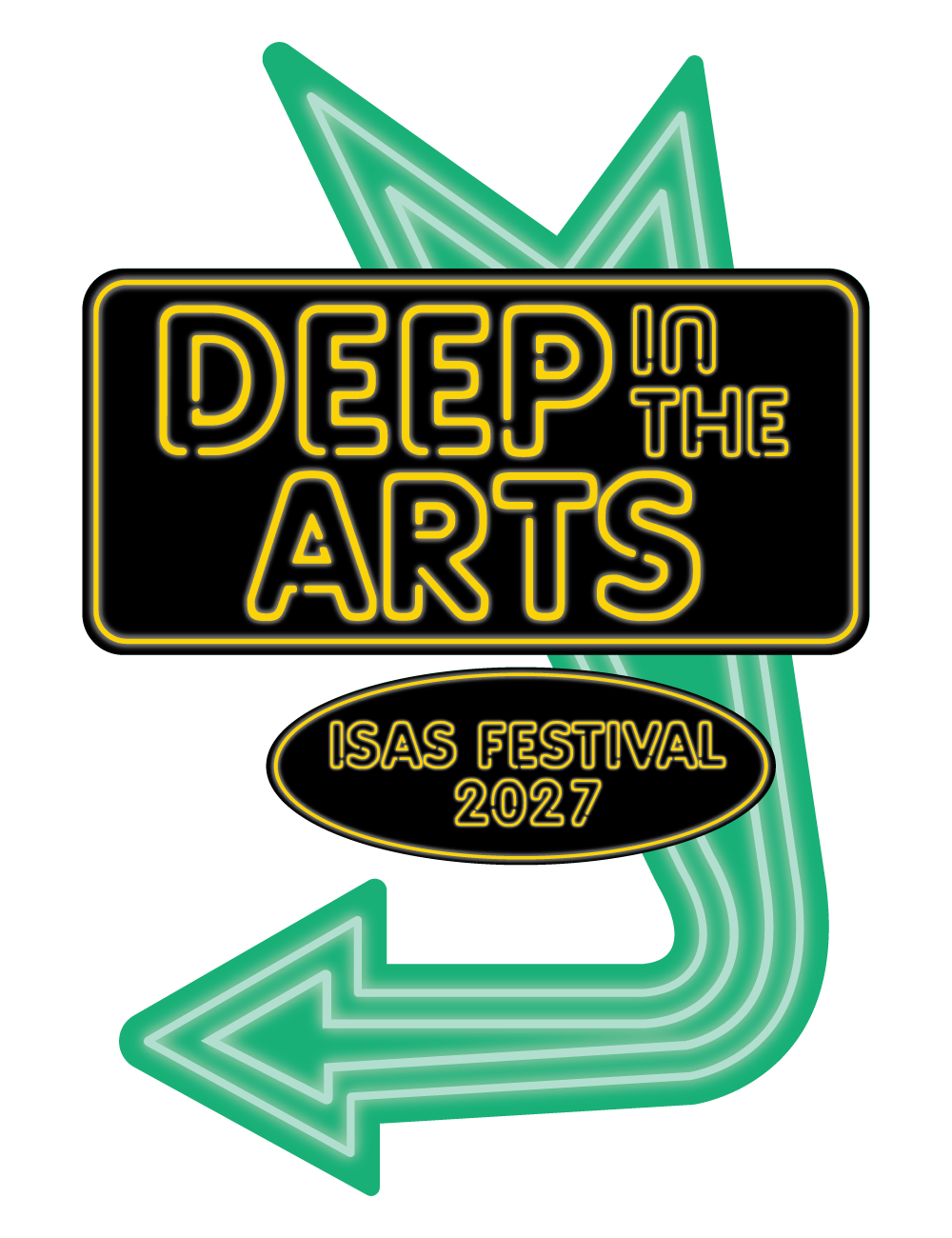 Deep in the Arts – ISAS Festival 2027 logo
